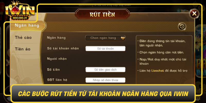 Cac Buoc Rut Tien Tu Tai Khoan Ngan Hang Qua Iwin0
